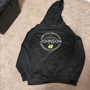 NWOT Black Hoodie  JIMMIE JOHNSON for Men